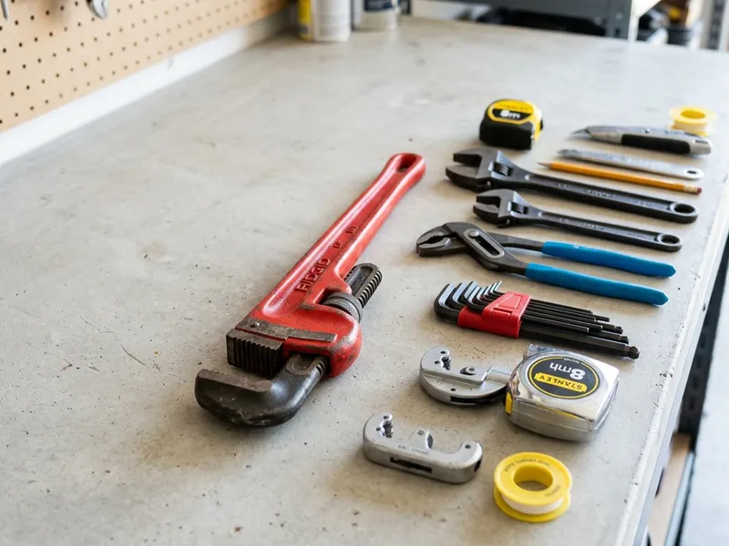 Professional plumbers in Middletown, CA equipped with top-tier tools for residential and commercial plumbing services.